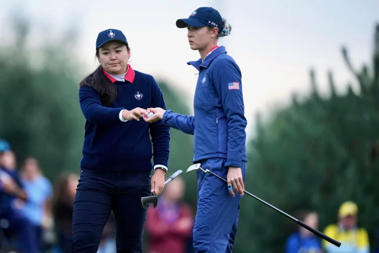 U.S., Europe tied after opening session of Solheim Cup